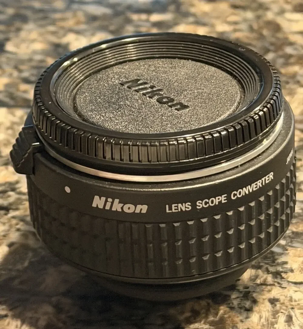 NIKON Lens Scope Converter Adapter For F Mount Lens 35mm Japan3802/70